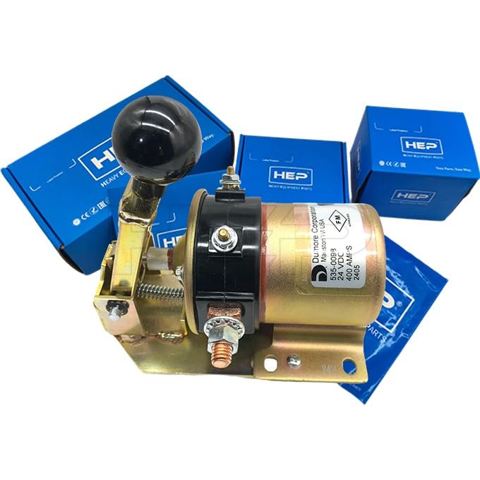 5N4806 5N-4806 5350098 535-0098 Starter Solenoid Switch Relay for Excavator 3208 3306 3406 3406B 3406C (5N4806（24V）)