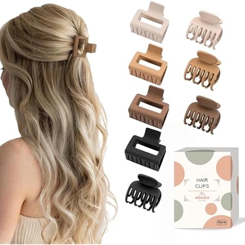 Pinces à cheveux NOOMII - Lot de 8 Cover