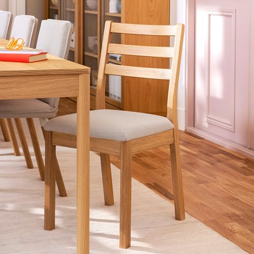 Chaise effet chêne beige clair TONSTAD ProTuning pour table à manger