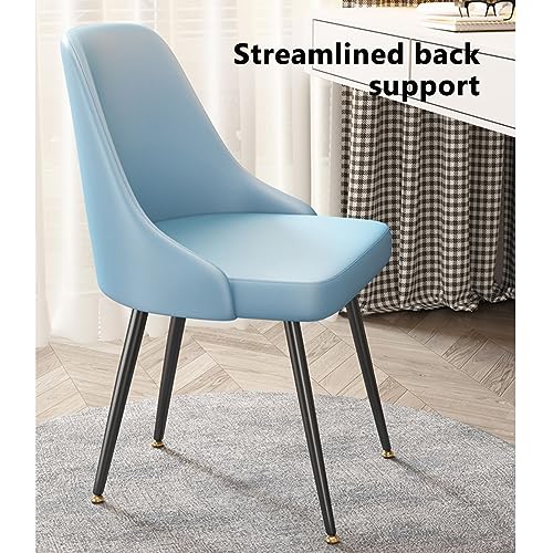 Chaise de bureau pour ordinateur réglable et pivotante sans accoudoirs