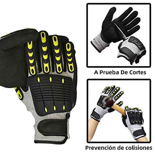Guantes, Tools guantes trabajo rudo Marca BAYLOVE (2)