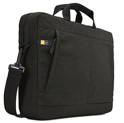 Case Logic HUXA115K Sacoche avec bandoulière en polyester pour Ordinateur portable 15,6' Noir