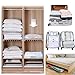 GQC Vacuum Storage Bags, Works with Any Vacuum Cleaner,to Store Clothes and beddings,Could Save Your Space,dust-Free,Keep Away from Moisture (Medium 4(80X60) CM)