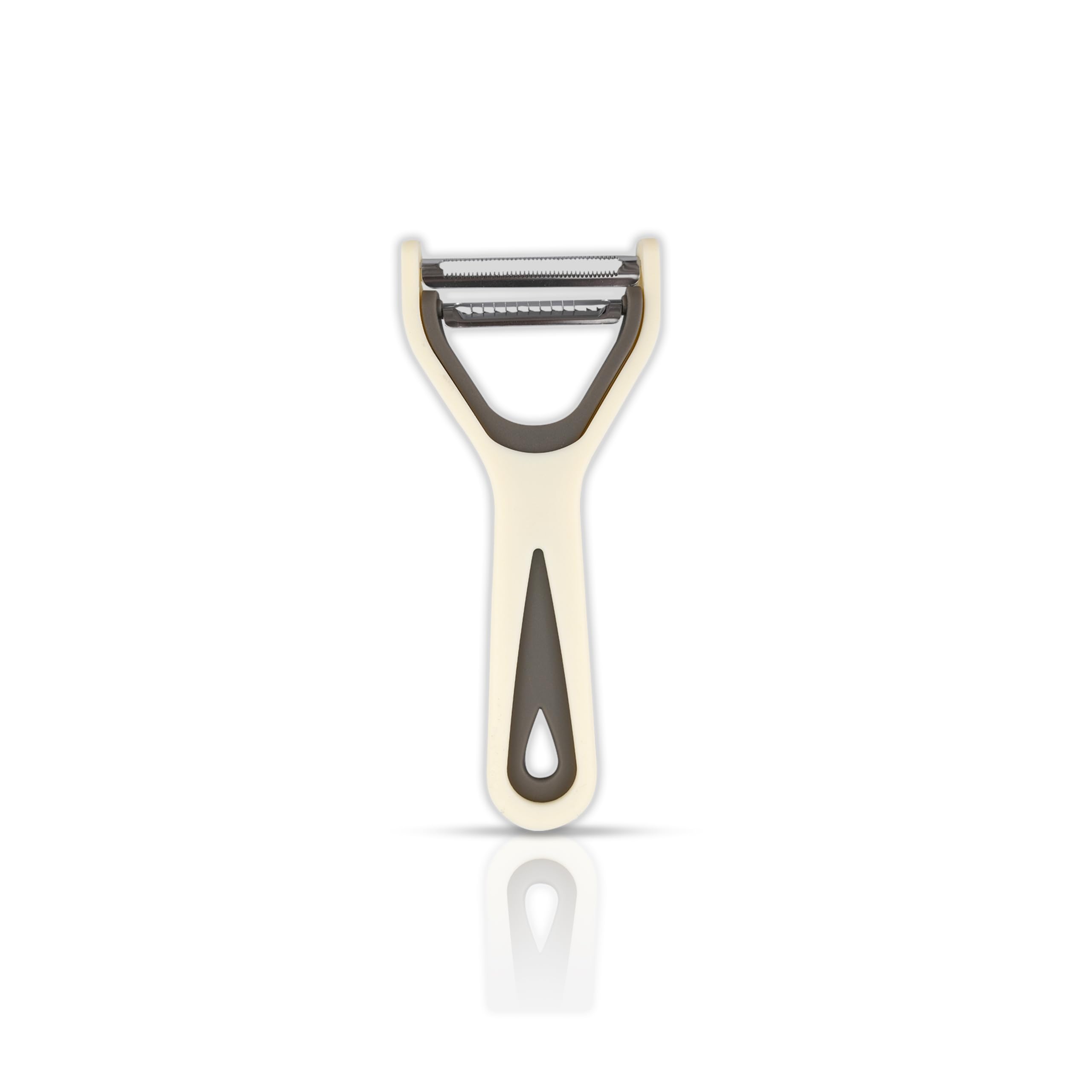 3-in-1 Stainless Steel Peeler - Julienne, Straight & Serrated -1 3-in-1 Stainless Steel Peeler - Julienne, Straight & Serrated -1