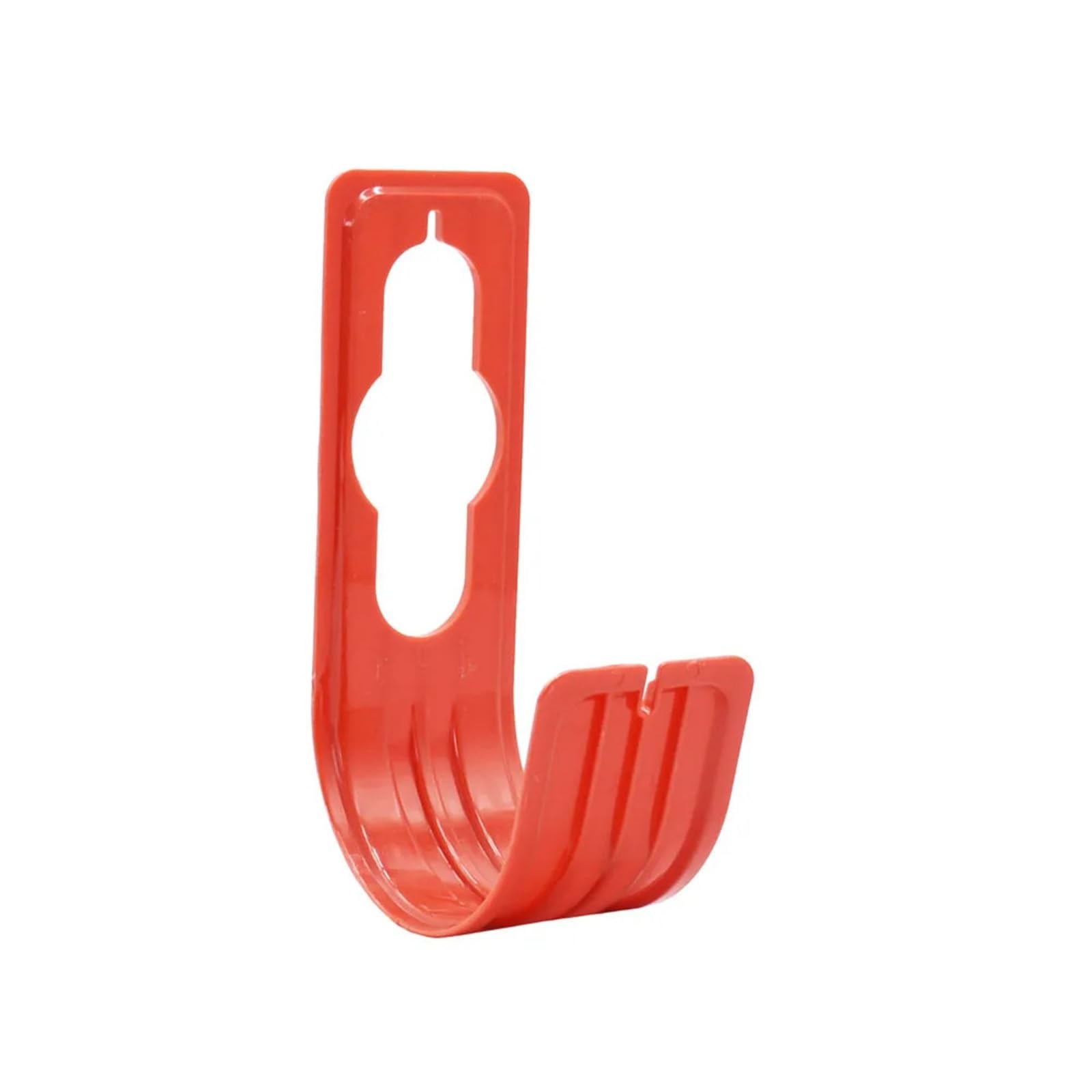 Fbanulpex Red Expanding Garden Hose Holder, 2Pcs Multicolor Wall Mounted Garden Hose Reel Hanger(Red)