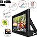 Holiday Styling 16FT Inflatable Outdoor Projector Screen – 200” Blow Up TV & Movie Screen w. Thick, Airtight Material for Portable Front/Rear Projection - Backyard Movie Night, BBQ, Pool Party