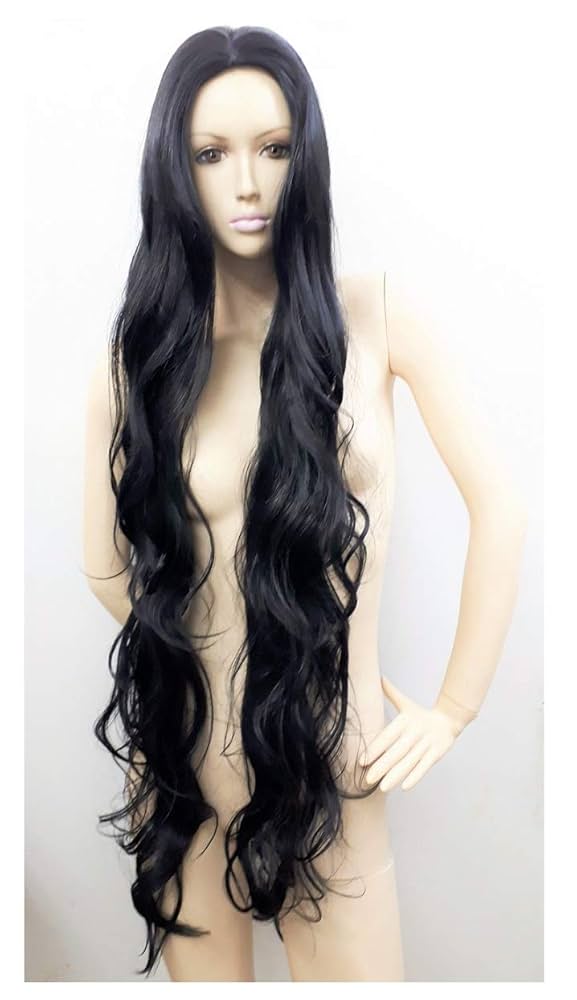 Amazon.co.jp: スーパーロング（fe-120TF ブラック 黒 ウィッグ