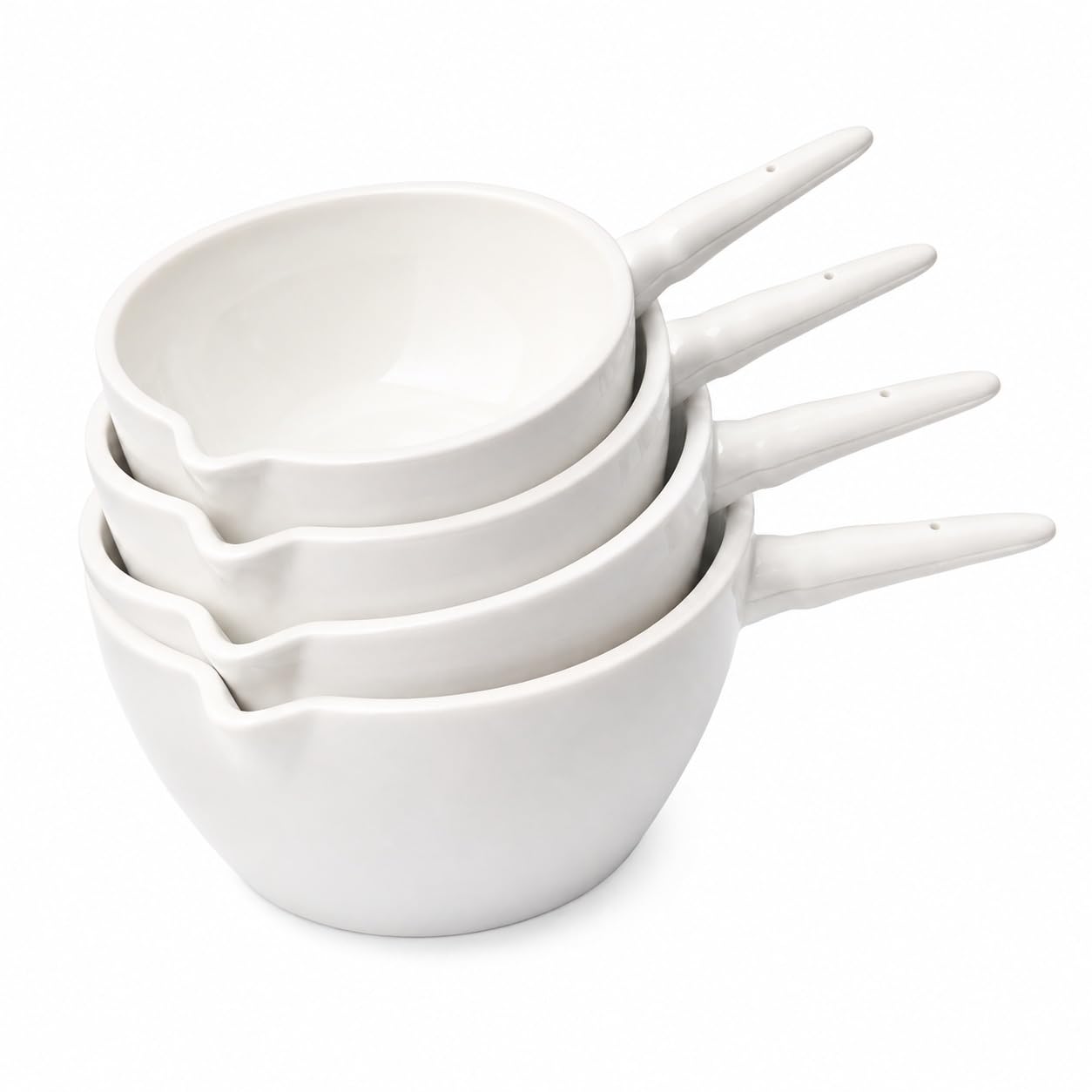 Ceramiczna Miska Odparowania Uchwyt Wylewka Ciepło-1000ml