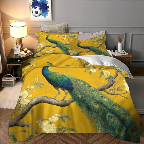 Parure de Lit 3D Imprimée en microfibre résistante supérieure de style asiatique - 6