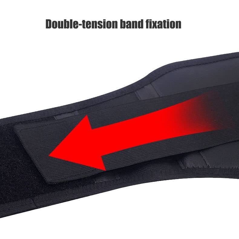 Cinturón de compresión doble ajustable para calmar el espasmo muscular lumbar 6