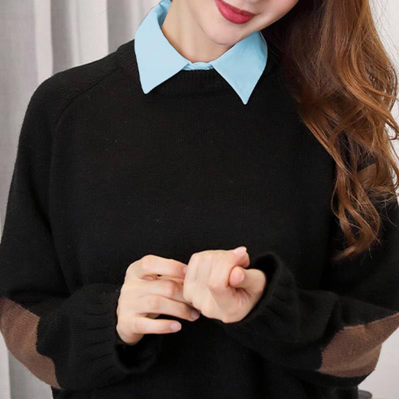Image of TOPLOT Detachable Collar for Women || Removable Blouse Collar (5263)