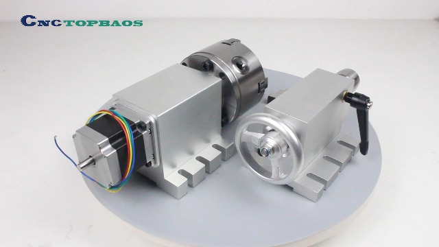 CNCTOPBAOS CNC Router Engraving Machine Rotary 4th Axis