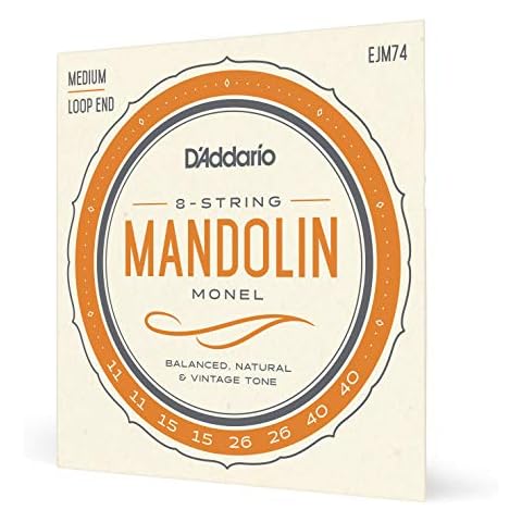 Cordes D'Addario EJM74 pour mandoline Cover