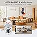 QAMY Optapower Light Bulb Security Camera,With Extension Link, Light Bulb Camera, 2.4g Wifi 360° PTZ Screw In Camera Light Socket Outdoor Works With Alexa & Google Assistant,Light Bulb Camera Outdoor