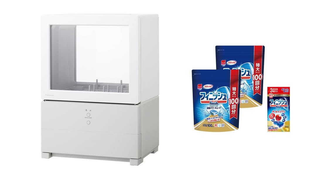 Amazon.co.jp: パナソニック 食器洗い乾燥機 SOLOTA + フィニッシュ 食 