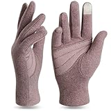 QUVITA Damen Wasserdicht Thermohandschuhe, Touchscreen Winterhandschuhe Fahrhandschuhe Fahrradhandschuhe Laufhandschuhe