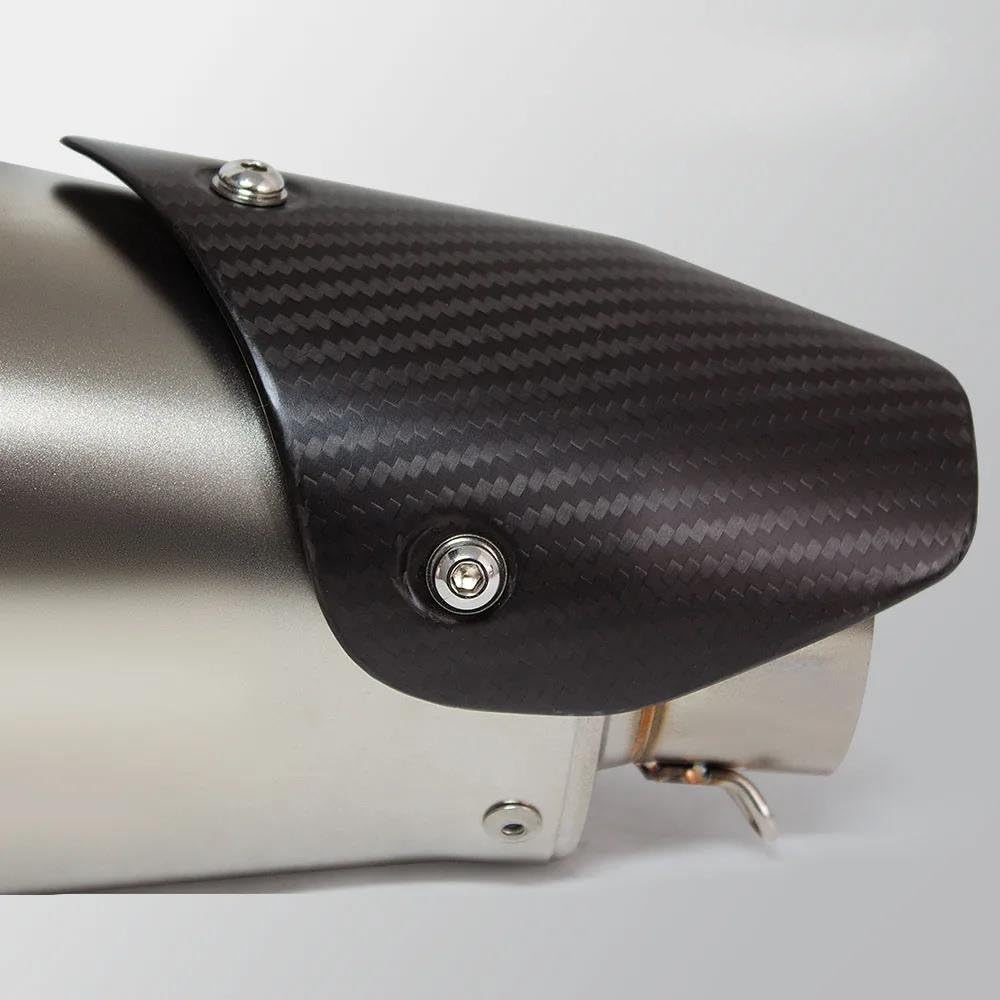 Scarico Motociclette 60mm Escape Muffler Con DB Killer Per Ninja500