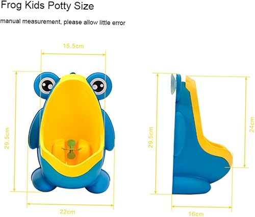 Miniatura 2 de Little Pee Trainer - Orinario de entrenamiento para orinar con divertido apunta, entrenador de orina para el baño, entrenamiento de baño (verde)