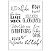 Produktbild Silikon Stempel Klar, Deutsch Transparent Klarer Silikonstempel Blatt Scrapbooking Fotoalbum DIY Weihnachten Valentinstag Thanksgiving Geschenke