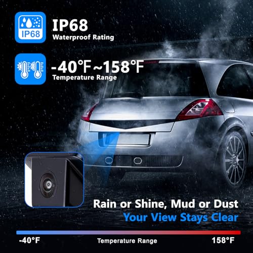 Image of Rear View Backup Camera Compatible with Kia Optima 2014 2015 2016 Reverse Park Assist Camera Replace 95760-2T650
