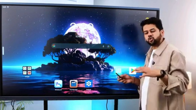 BIG VUE Pro 65 Inch Android 14 Smart Interactive Flat Panel (ADPM