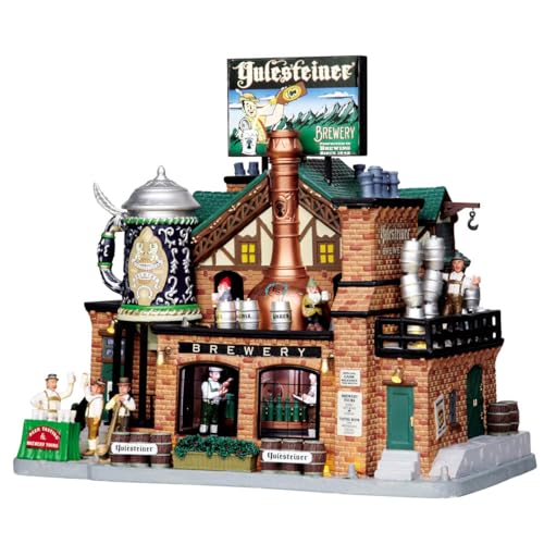 Lemax 05073-UK Caddington Village Sights & Sounds: Yulesteiner Brewery – Ansicht 1