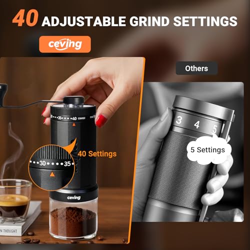 CEVING 60g Stainless Steel Grinder