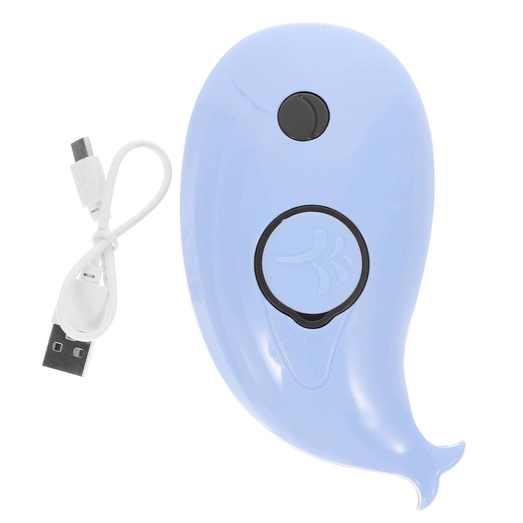 Mipcase 5pièces Brosse à Vapeur Multifonctionnelle Pour Brosse De Bain Auto-nettoyante Outil De Toilettage Massage Pour Animaux Couleur Bleue
