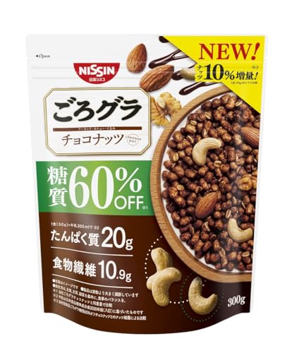 ごろグラ 糖質60%オフ チョコナッツ