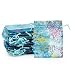 Organza Bags - 120-Count Blue Coral Satin Drawstring Organza Bags, Mesh Favor Bags for Baby Showers, Wedding Gifts, Special Occasions, Party Favors - 3.5 x 4.7 Inches
