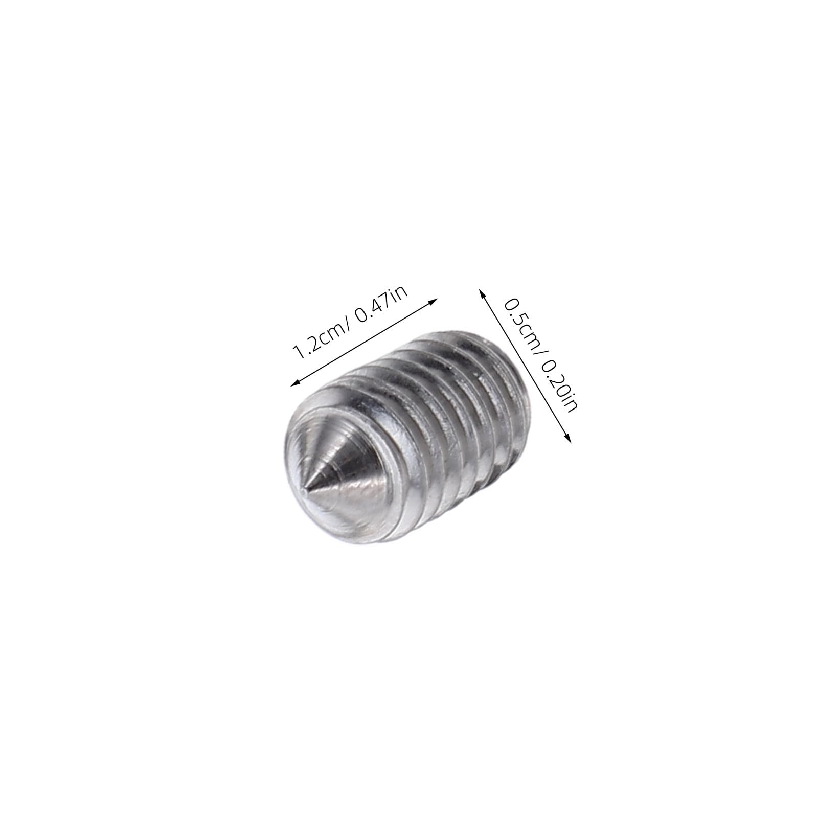 Kit Surtido de 400 Tornillos Autorroscantes de Metal en Acero Inoxidable Plata con Amplia Selección de Tamaños para Montaje de Muebles y Reparaciones Hogar