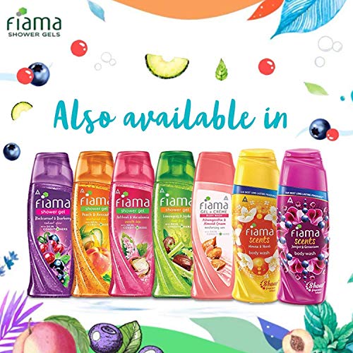 Image of Fiama Body Wash Shower Gel Patchouli & Macadamia, 750ml (250ml Combo Pack of 3), Body Wash for Women and Men, with Skin Conditioners for Smooth Skin, Suitable for All Skin Types