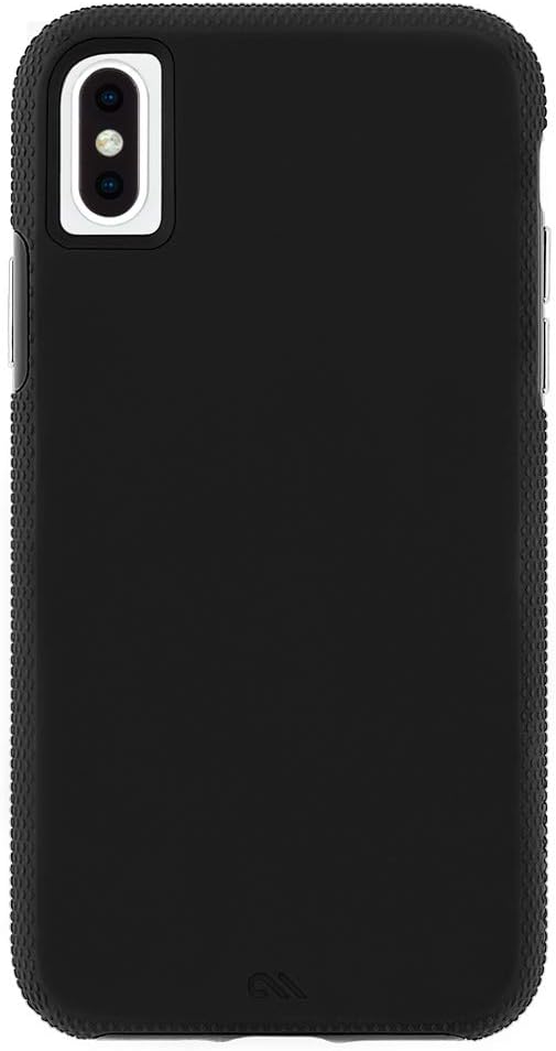Case-Mate - iPhone XS Max Case - TOUGH GRIP - iPhone 6.5 - Black/Black Case-Mate - iPhone XS Max Case - TOUGH GRIP - iPhone 6.5 - Black/Black