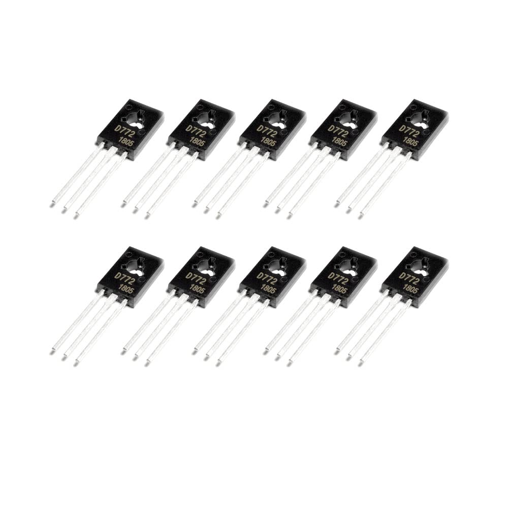 BD139 BD140 BD679 BD680 2SD882 2SB772 D882 B772 TO126 TO-126 Voltage Regulator IC,2SB772 10PCS