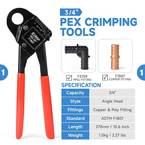 Icrimp Iws-1807Cn Pex Crimping Tool Kit With Pex Crimpers thumb #1