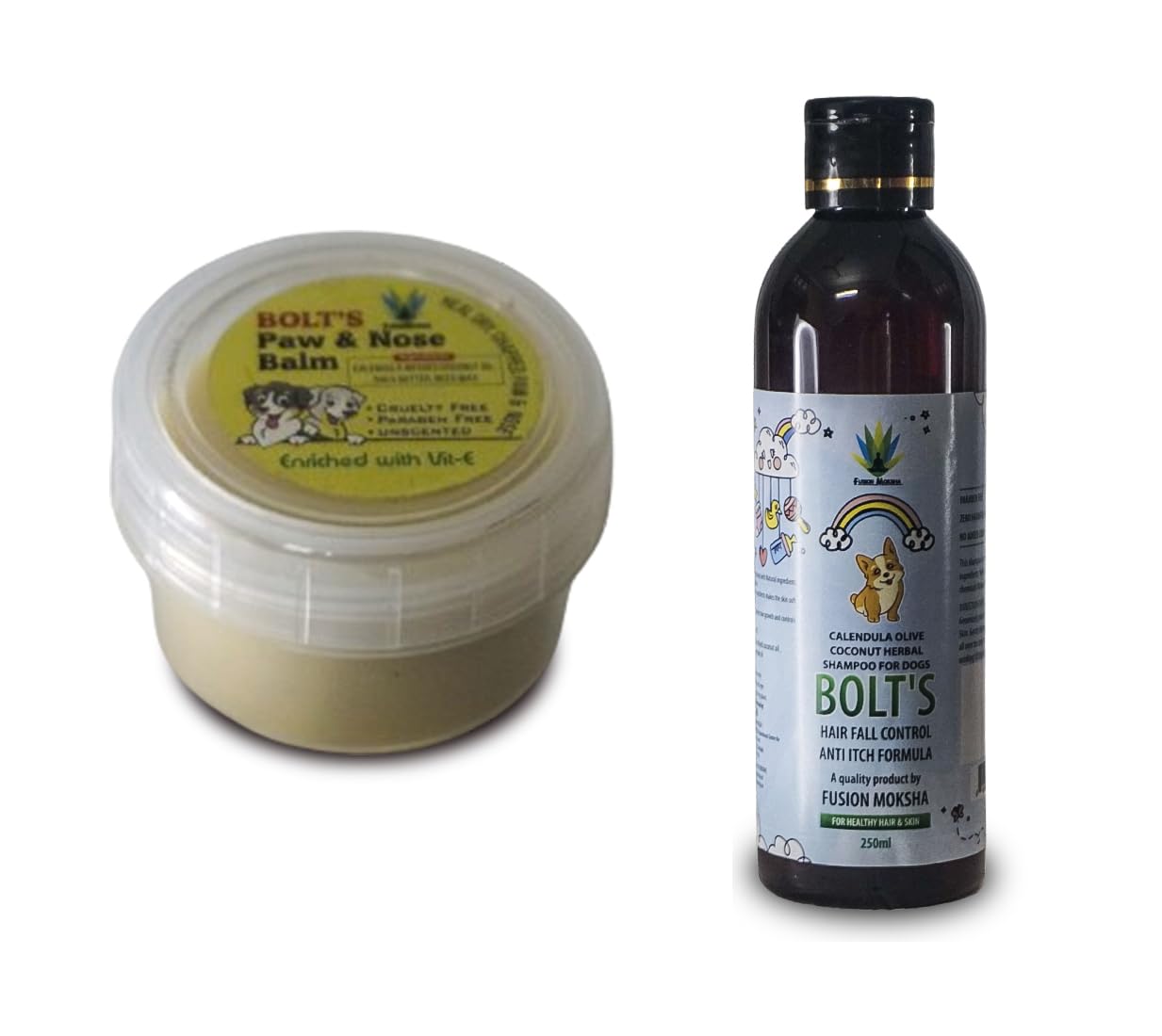 See full amazon price history chart for Fusion Moksha 30g Bolts Moisturizing Paw & Nose Balm and 250ml Bolts Calendula Olive, Coconut Herbal Shampoo for Dogs (Combo of 2) Fusion Moksha 30g Bolts Moisturizing Paw & Nose Balm and 250ml Bolts Calendula Olive, Coconut Herbal Shampoo for Dogs (Combo of 2) (B0D4DYYKJ6) Amazon Price History, Amazon Price Tracker