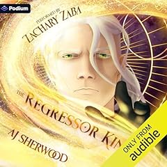 The Regressor King Audiolibro Por A J Sherwood arte de portada