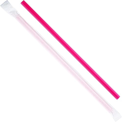 Miniatura 2 de Karat C9075 - Pajitas gigantes 0315in color rosa caja de 2500