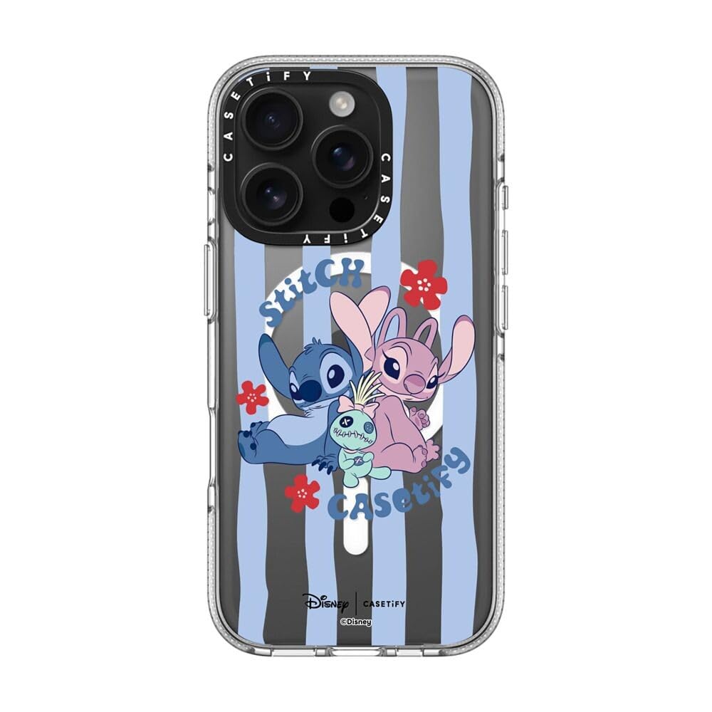 Amazon.com: CASETiFY Clear iPhone 16 Pro Case [Lilo & Stitch Colab