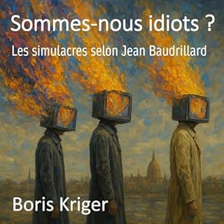 Couverture de Sommes-nous idiots ? Les simulacres selon Jean Baudrillard