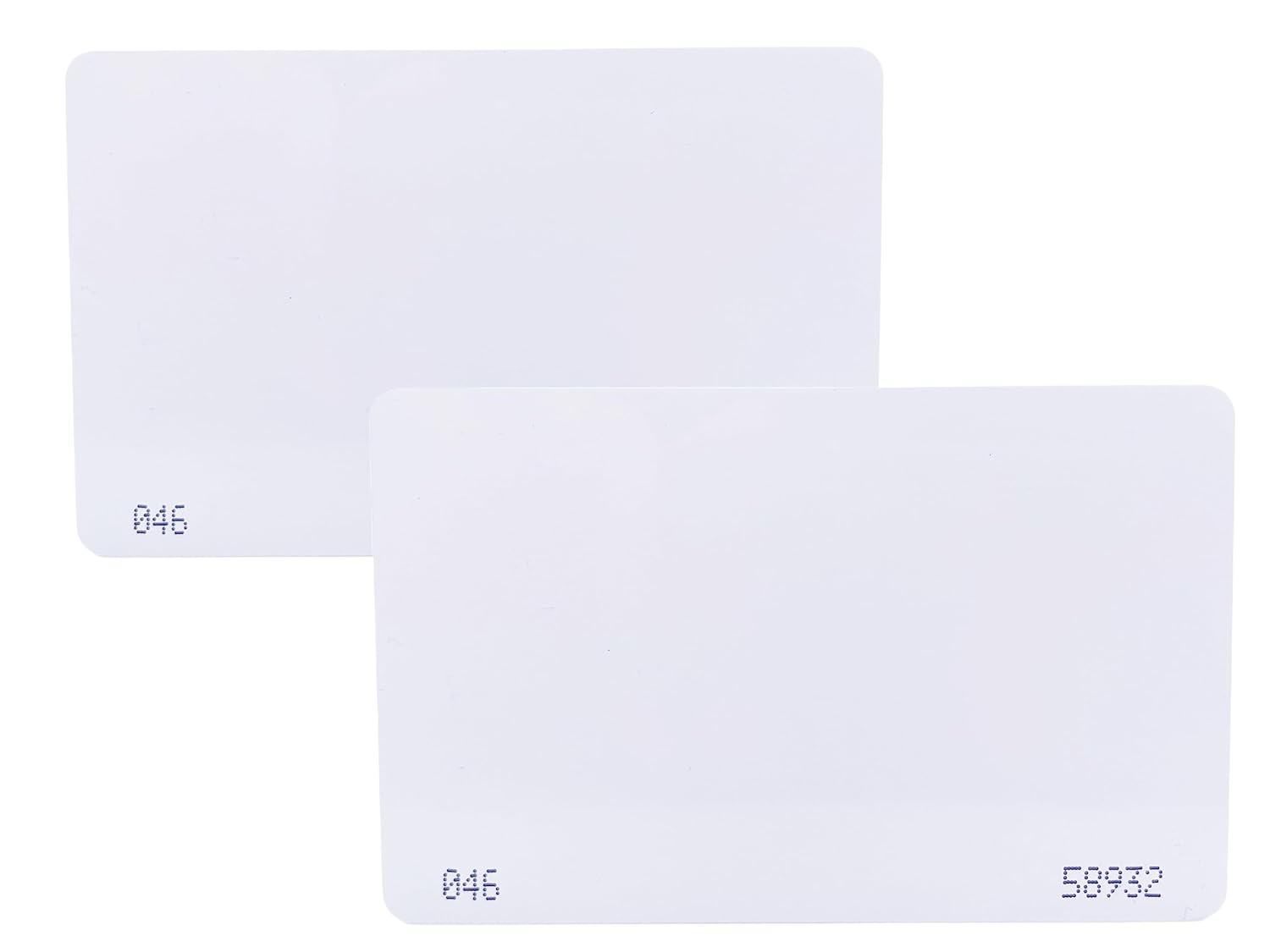 50 pcs 26 Bit Proximity CR80 Cards Weigand Prox Blank Printable Swipe ...