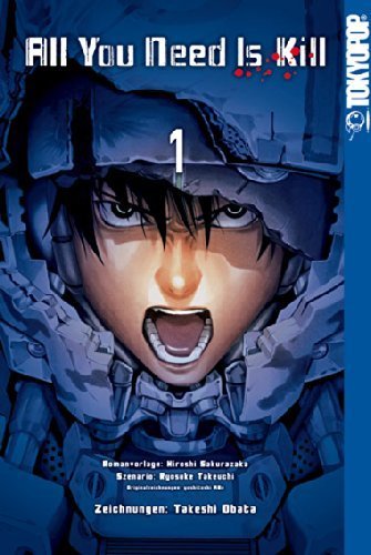 All You Need Is Kill Manga 01: The Edge of Tomorrow by Obata, Takeshi, Sakurazaka, Hiroshi, Takeshi, Ryosuke (2014) Perfect Paperback Paperback