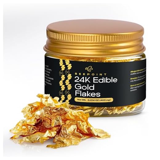 24K Edible Gold Flakes for Decoration
