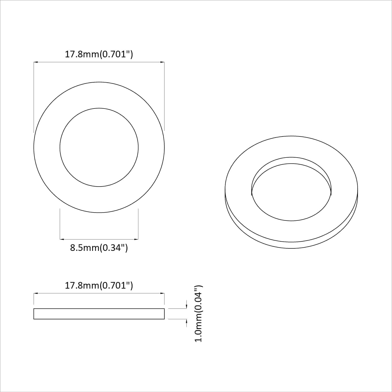 vidaXL Arandelas 11842 pcs Plateado Hierro, Tornillo Funcional, Accesorio Moderno, Sujetador de Panel y Pieza Industrial para proyectos