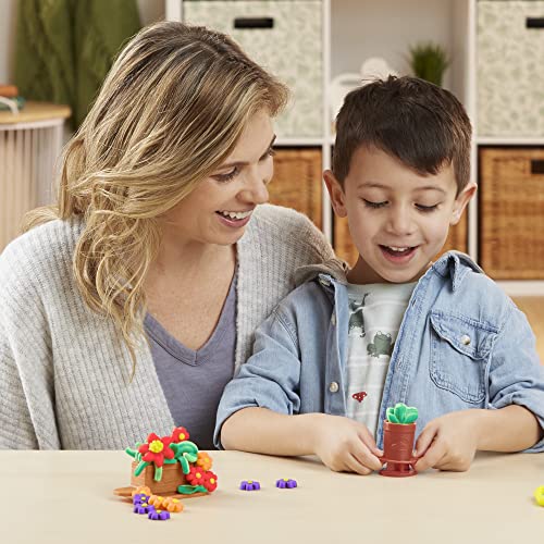 Play Doh Coffret Mon Petit Jardin Jouet avec pâte à Modeler pour Enfants - vue 9
