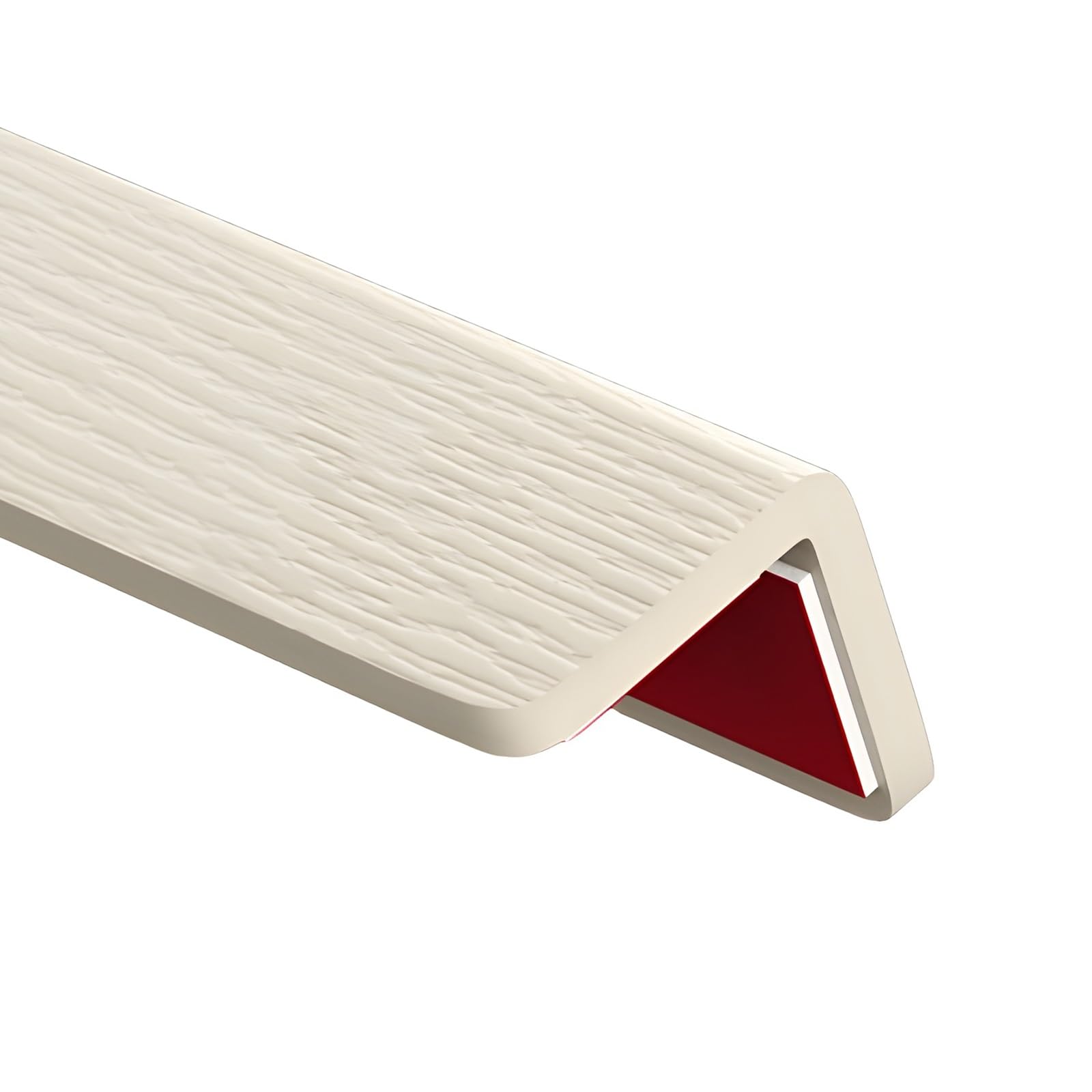 Protector De Esquinas De PVC Engrosado, 3 Piezas, Tira Autoadhesiva para Protección De Bordes, Protector De Esquinas para Oficina, Casa Y Muebles, Protección De Cantos De Pared Y Balcón(Beige