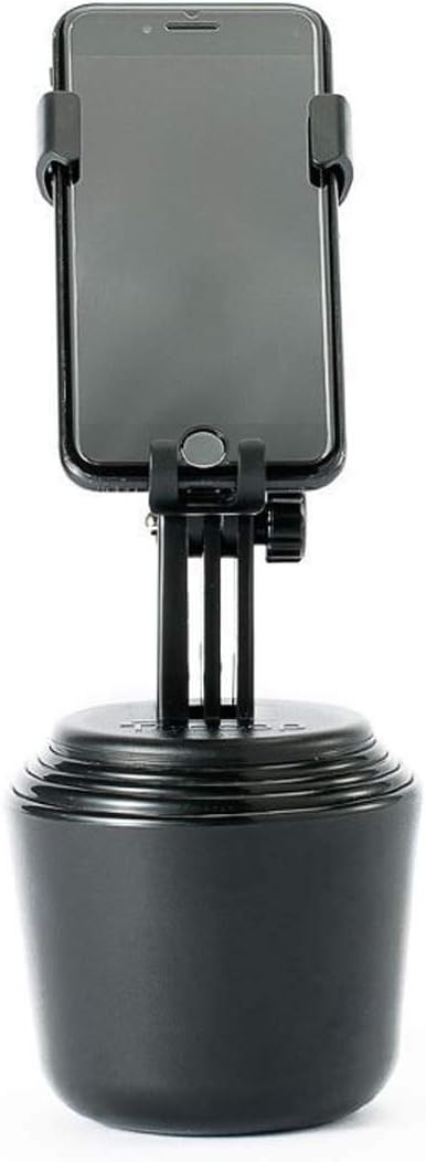 Teccop Gravity Car Cup Holder Phone Mount Cup in Cup Design Ultra Stable Snug Fit Universal for Iphone for Cell Phone iPhone Xs/XS Max/X/8/7 Plus/Galaxy