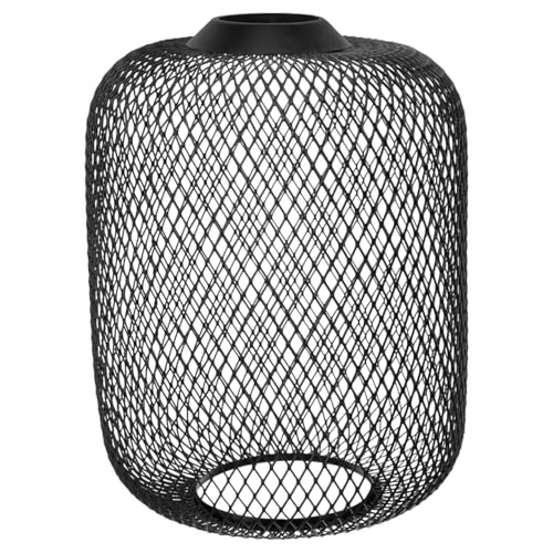 Gadpiparty Hollow Out Lamp Shade Metal Wire Cage Lamp Guards Mesh Pendant Light Shade Light Bulb Cage Cover Ceiling Light Cover Farmhouse Light Fixture for Home Kitchen