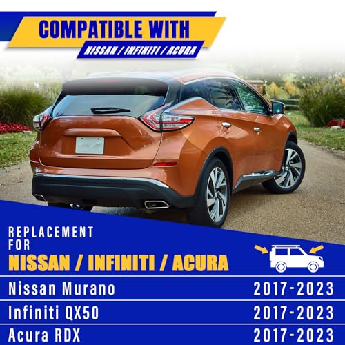 Image of 3 wipers Replacement for 2017-2023 Acura RDX Nissan Murano Infiniti QX50, Windshield Wiper Blades Original Equipment Replacement - 26 inch /18 inch /12 inch (Set of 3)
