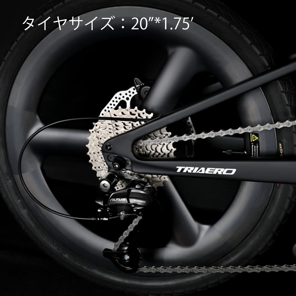 Amazon | ICAN（アイカン）F1カーボン折りたたみ自転車 超軽量 シマノ9
